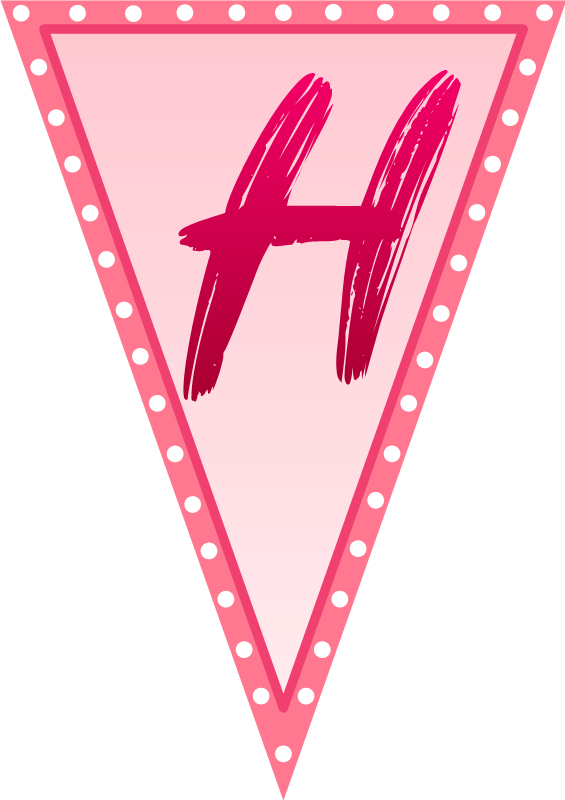 생일 삼각 가랜드(영어로만 입력 가능합니다)