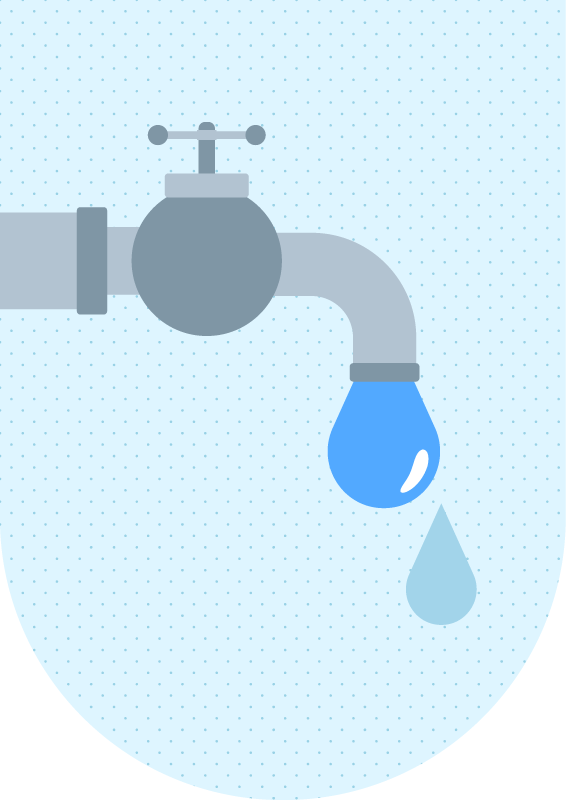 물 절약 가랜드