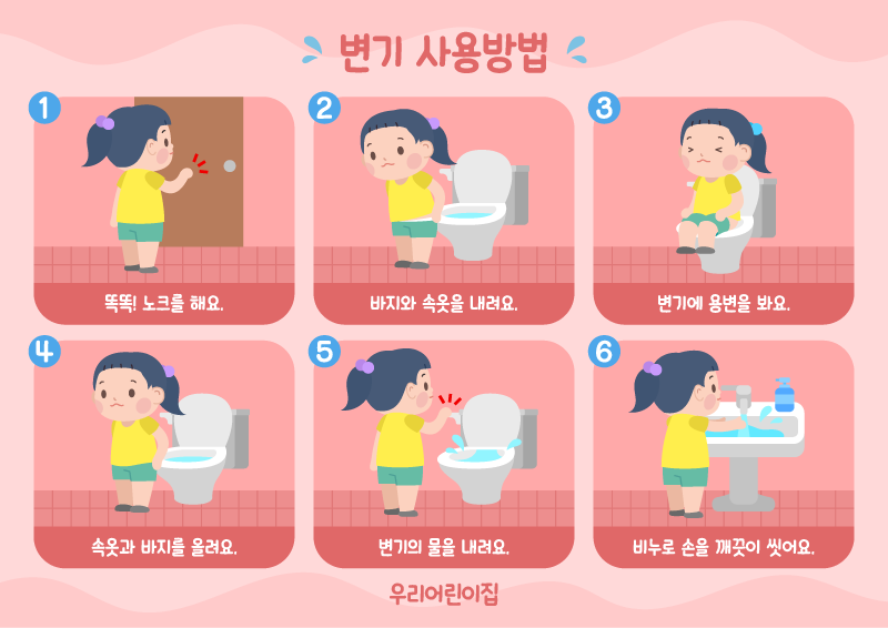 변기 사용방법